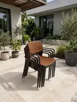Brand New Plastic Dining Chairs (Set of 4) - 2