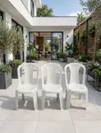 Durable Plastic Chairs for Churches, Bars, and Dining - 1