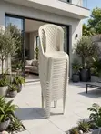 Durable Plastic Chairs for Churches, Bars, and Dining - 2