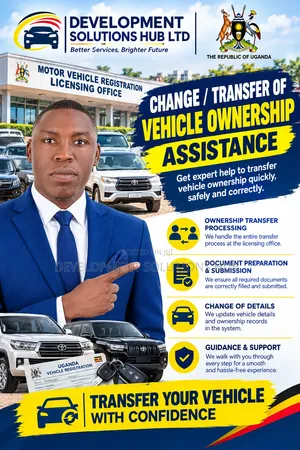 Vehicle Ownership Transfer Assistance in Kampala, Uganda