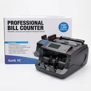 Professional High-Speed Bill Counter with Fake Note Detector
