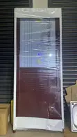 ADT Bathroom & Toilet Doors - Brown Aluminum - 1