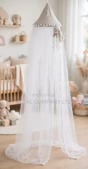 Baby Canopy Net - Grey