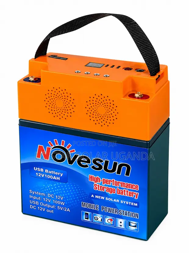 100Ah 12V Multifunctional Battery with Inverter - 1