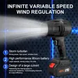 High-Speed Cordless Rechargeable Air Blower - 3