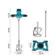 Rechargeable Portable Concrete Hand Mixer - 3