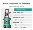 Vertical Electric High Pressure Car Washer - 5