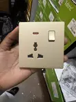 Single Socket - Gold - 1