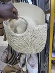 Hand Crafted Beach Bag with Hut - 2