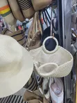 Hand Crafted Beach Bag with Hut - 4