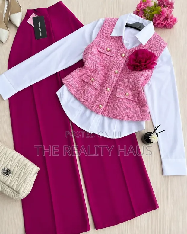 Women's Pink Classic Suits - Brand New - 1