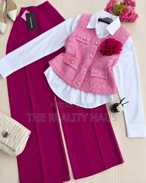 Women's Pink Classic Suits - Brand New