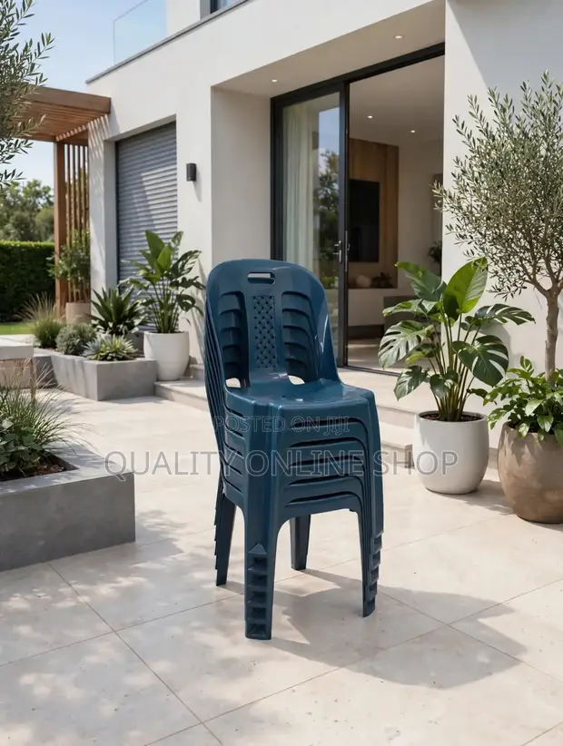 Brand New Plastic Chairs - 4 Legs - 1