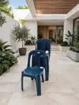 Brand New Plastic Chairs - 4 Legs - 2