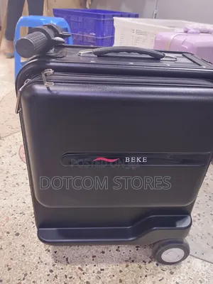 Black Electric Ride-on Luggage | Smart Scooter Suitcase