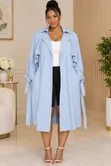 Women's Second Hand Throw On Dress - Blue - 1