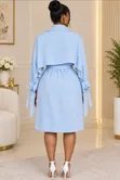 Women's Second Hand Throw On Dress - Blue - 2