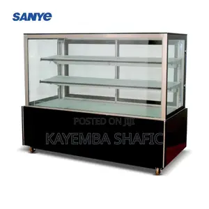 Commercial Glass Food Display Showcase Counter