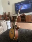 Electric Guitar with Stand and Cable - 2