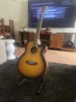 Electric Guitar with Stand and Cable - 3