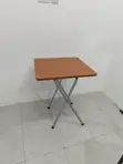 X Shaped Foldable Reading Table - Brown - 2