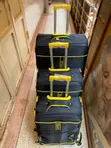 3-in-1 Suitcase Set - Black & Yellow - 2