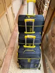 3-in-1 Suitcase Set - Black & Yellow - 3