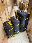 3-in-1 Suitcase Set - Black & Yellow - 5