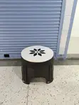 Outdoor Plastic Table - Black - 1