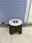 Outdoor Plastic Table - Black - 2