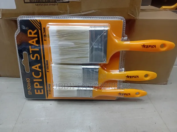 Epica Star 3-Piece Paint Brush Set (EP-50640) - 1