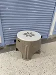 Centre Dining Plastic Table - 2