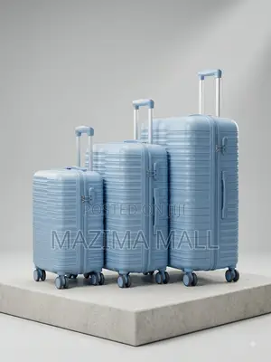 Rubber Suitcase Full Set - 3 Pieces