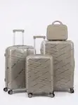 Rubber Suitcase Set - 4 Pieces - 1
