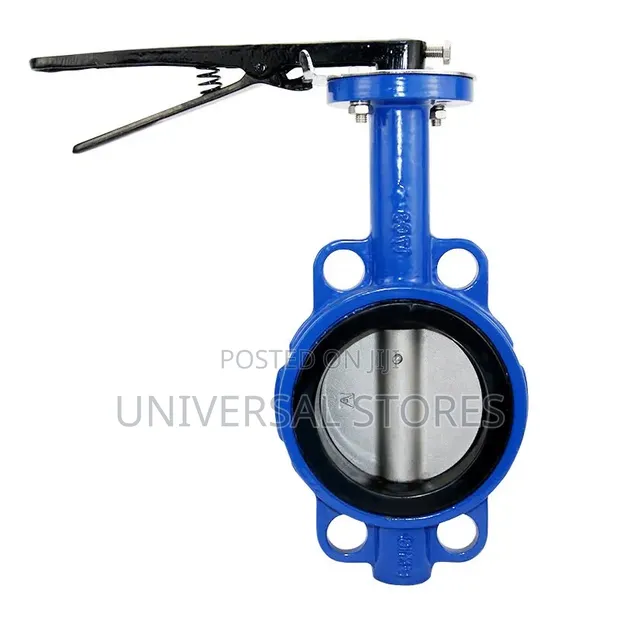 Blue Wafer Butterfly Valve - 1