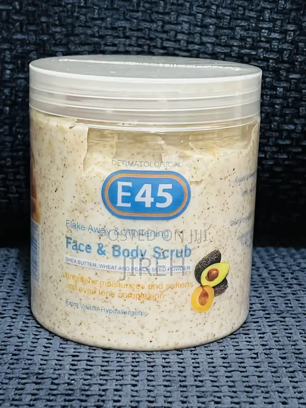 E45 Face and Body Scrub - Brightening & Whitening - 1