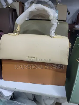 Chrisbella Two-Tone Top-Handle Handbag