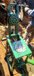 Single 8"x6" Manual Honeycomb Briquette Machine - 1