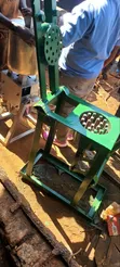 Single 8"x6" Manual Honeycomb Briquette Machine - 4