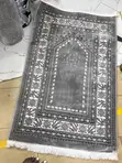 Prayer Mats - Gray & Maroon Red - 5