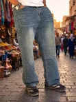 Burgy Jeans - Wide-Leg, High-Rise - 3