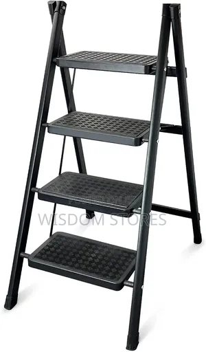 4-Step Portable Foldable Ladder Stool