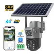 4G LTE WiFi PTZ Solar Security Camera with Dual Lens - 1