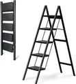 Durable Folding 5-Step Ladder - 1