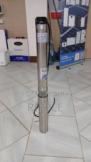 600W Solar Borehole Pump - 85m Head, 4000L/H