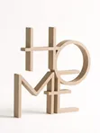 HOME Sign Sculpture - 2