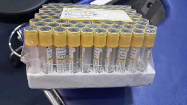Yellow Vacutainers (100pcs) - 1