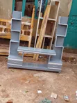 Wood-Mode Gray TV Stand with Drawers - 2