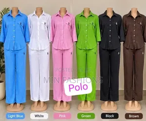 Linen 2pc Set: Shirt + Palazzo