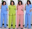 Linen 2pc Set: Shirt + Palazzo - 2